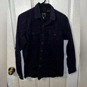 Roper Western Button Shirt BOYS XL (16-18) -Pearl Snaps-solid Long Sleeve-NICE